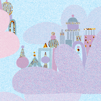 穿上漂流者,我们要去太空了。来自 Lisa Chow 的 1/1 动画数字插图集。 /nfts/gimmespacevol2/gimmespacevol2.png