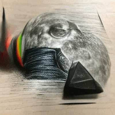 没有人知道月球的黑暗面是什么,所以我们使用 AI 生成了 444 张图像,向我们展示了那里可能发生的事情。 这些图像应该保密。 燃烧的人将得到回报。 /nfts/moon-project-official/moon-project-official.gif