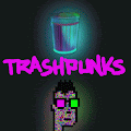 使用数字技术手动丢弃以进一步二元人性和东西。 /nfts/trashpunks-v2/trashpunks-v2.png