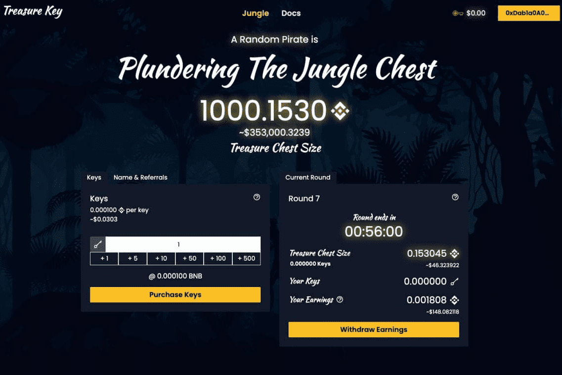 /nfts/treasurekey/treasurekeysimilartofomo3d-dapp-gambling-bsc-image1_91a1938173bea57e71c78af4ee163376.png
