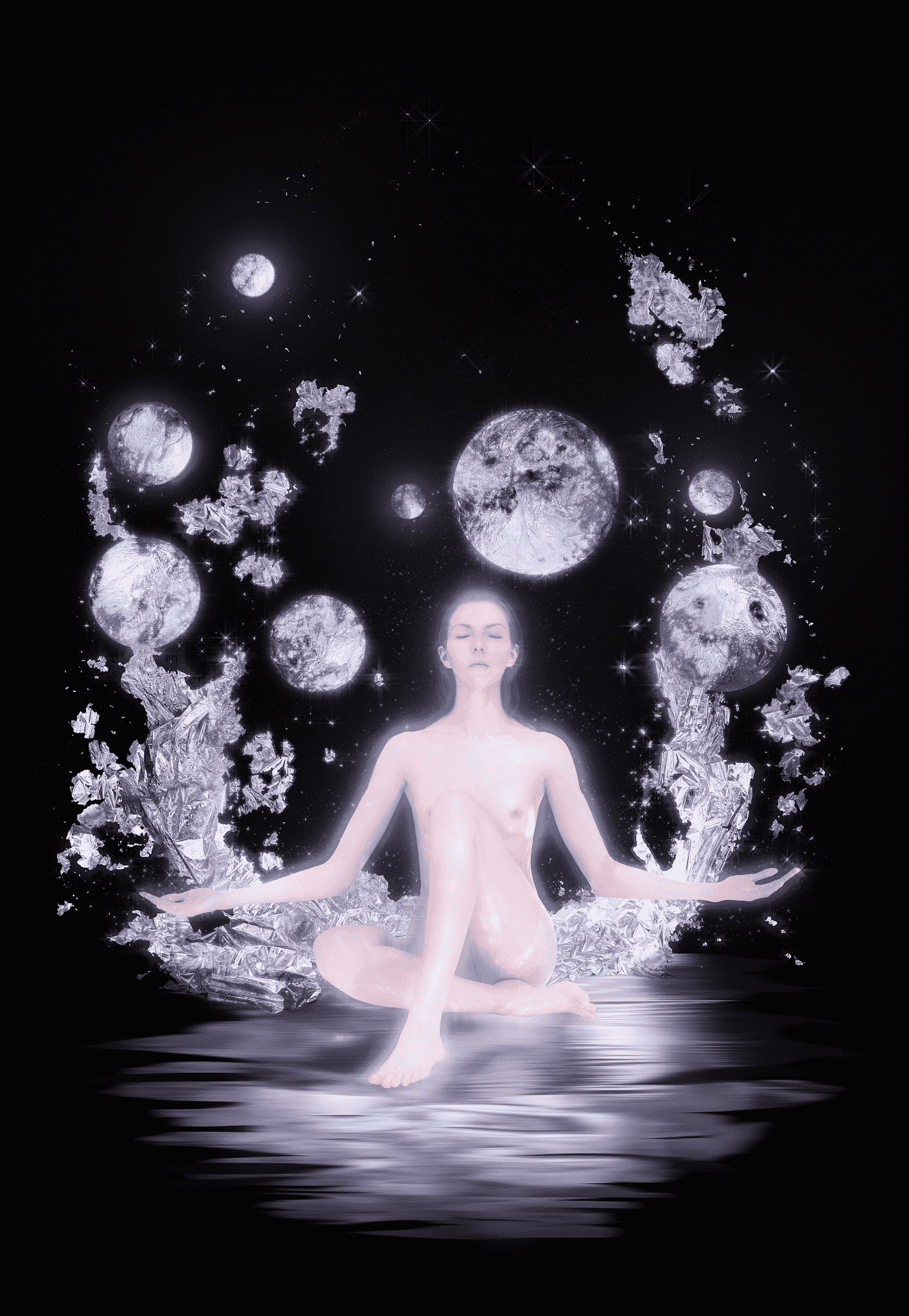 “Navaratna”系列的第二颗行星是金星及其对应的宝石 - 钻石。 /nfts/venusdiamond/venusdiamond.png